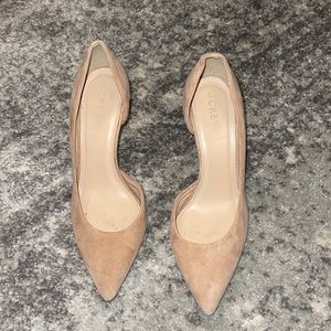 J. Crew suede pumps